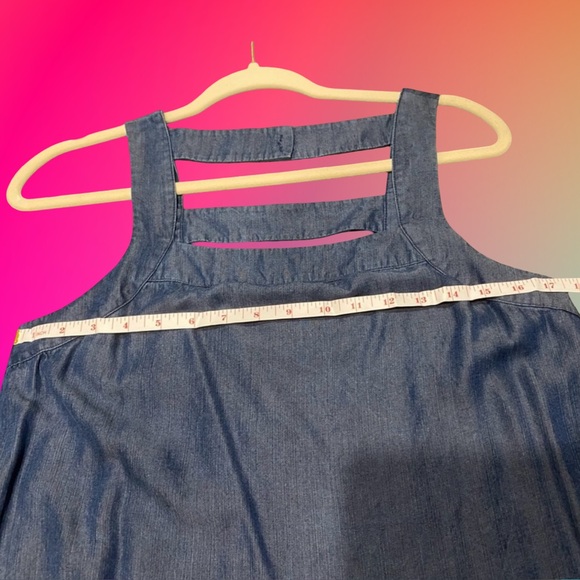 KAARI BLUE Women’s Denim Dress Size Medium - Picture 5 of 8